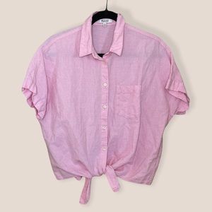 Pink Madewell top